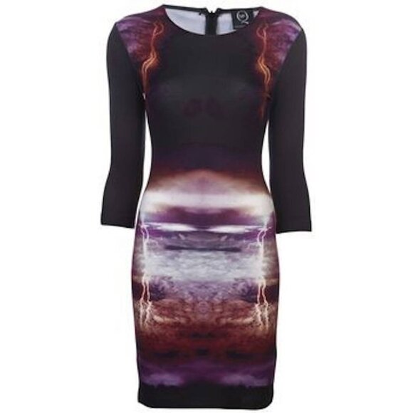 McQ Alexander McQueen - "Lightning Dress" - sz Small - Picture 2 of 13